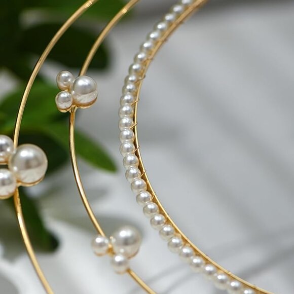 Mouse Ears Headband Star Halo Crown Headpiece Princess Shiny Bows Glitter Cospla - Picture 2 of 7